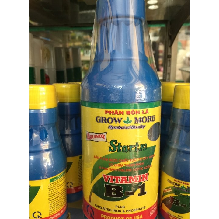 PHÂN BÓN LÁ VITAMIN B1 GROWMORE