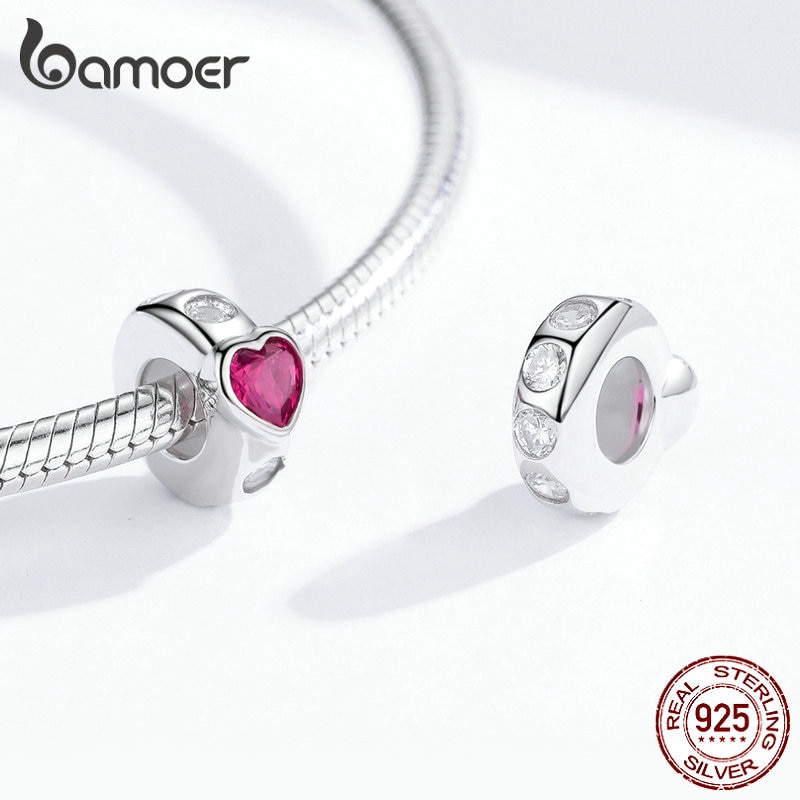 Hạt charm xỏ chặn Bamoer