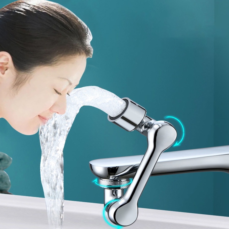 Vòi Nước Nối Dài Chống Văng Xoay 1080 Độ Cho Bồn Rửa