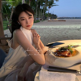 Đầm Ôm Cổ Yếm Thời Trang Hè 2021 Cho Nữ (12 Ngày)