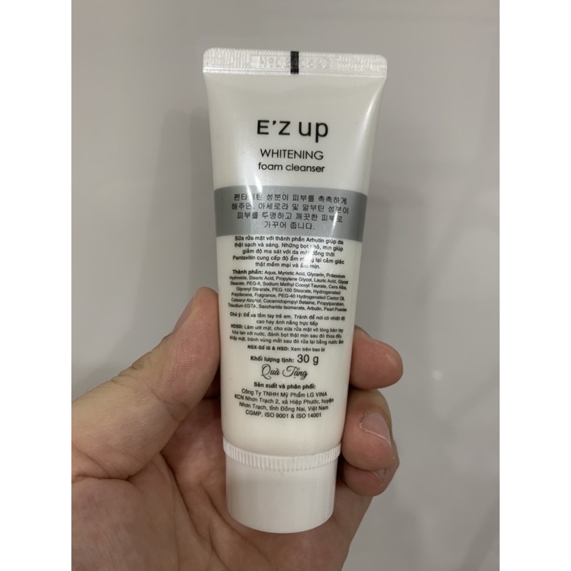 Sữa rửa mặt dưỡng trắng và sáng da E’Zup 30g | BigBuy360 - bigbuy360.vn