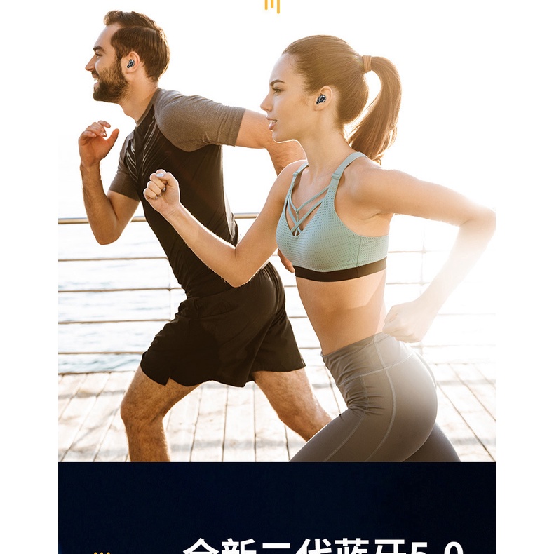 Tai Nghe Bluetooth MaiCong T5 - BH315  Không Dây Hai Tai Kết Nối Độc Lập Âm Thanh Stereo Mạnh Mẽ