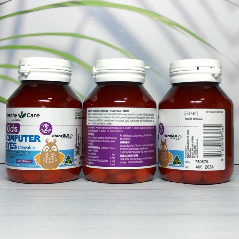 Viên uống Healthy Care Kids Computer Eyes 60 viên