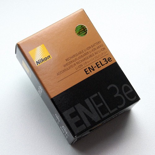 Bộ pin sạc thay thế 1 Pin 1 Sạc máy ảnh Nikon EN-EL3e