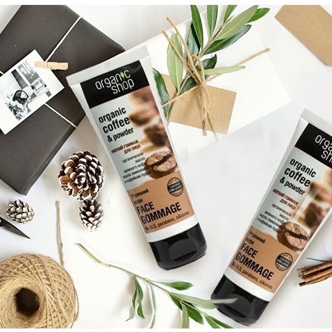 Tẩy Da Chết mặt Organic Shop Organic Coffee & Powder - Amora Skinlab | BigBuy360 - bigbuy360.vn