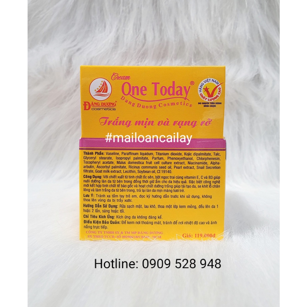 Onetoday: Kem dưỡng trắng, tái tạo da 9g