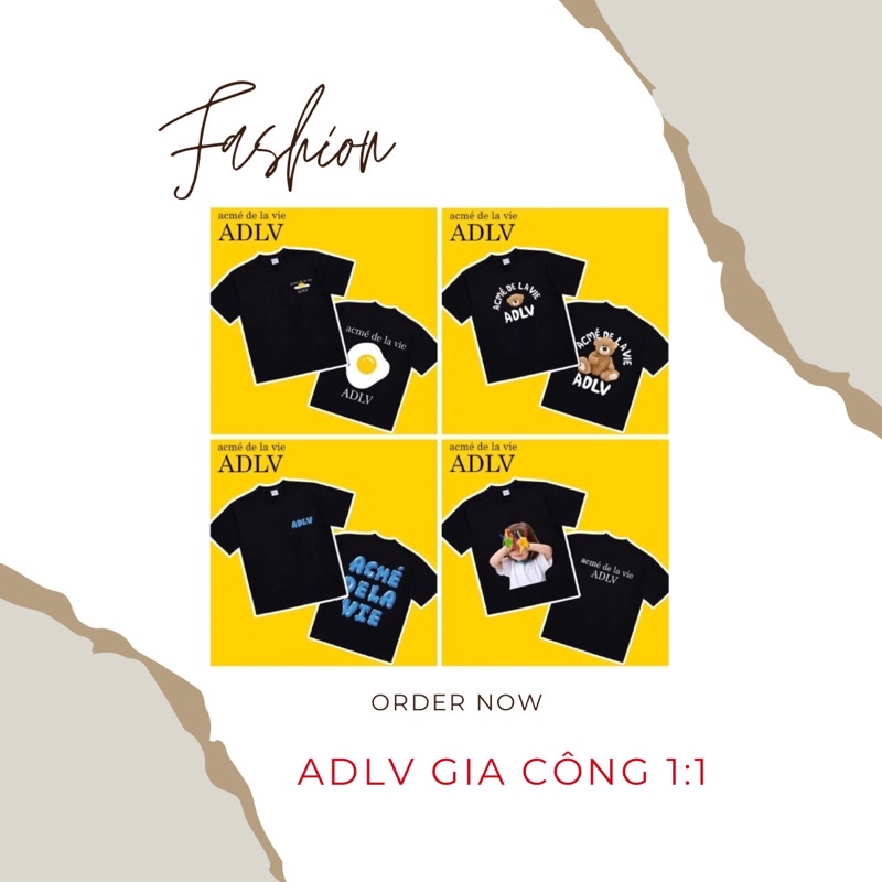 [HÀNG GIA CÔNG] ÁO THUN ADLV