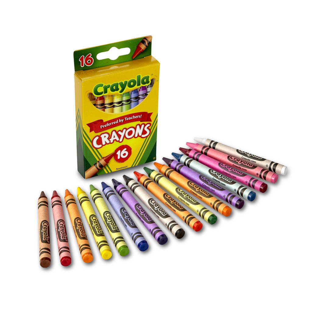 Bộ 64 bút sáp màu tập tô cho trẻ Crayola Crayons