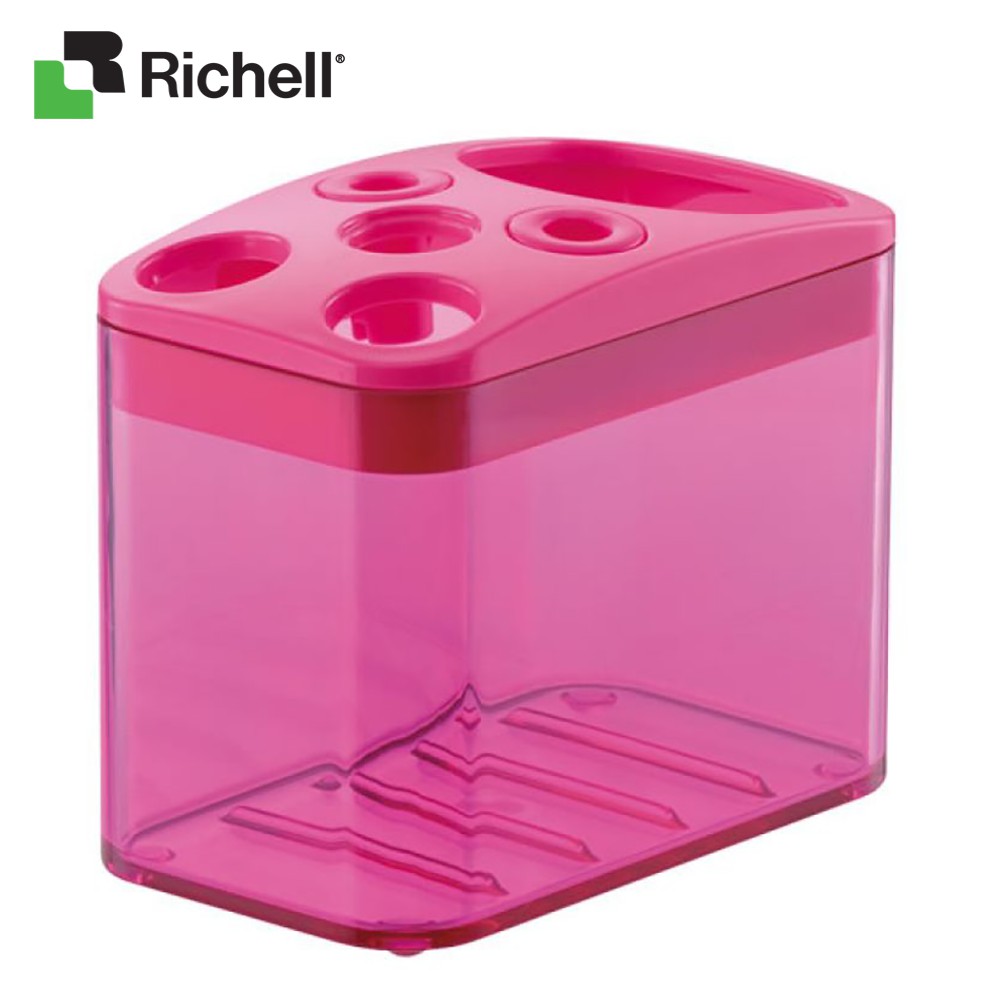 Hộp để bàn chải, thuốc đánh răng Richell - Xám