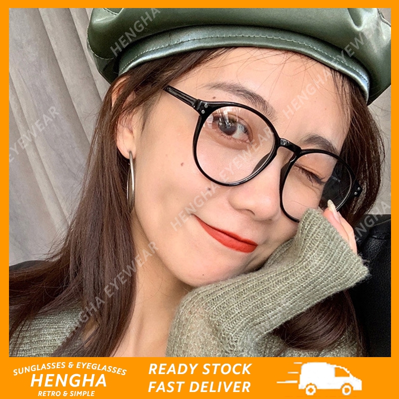 Mắt Kính Gọng Tròn Phong Cách Hàn Quốc