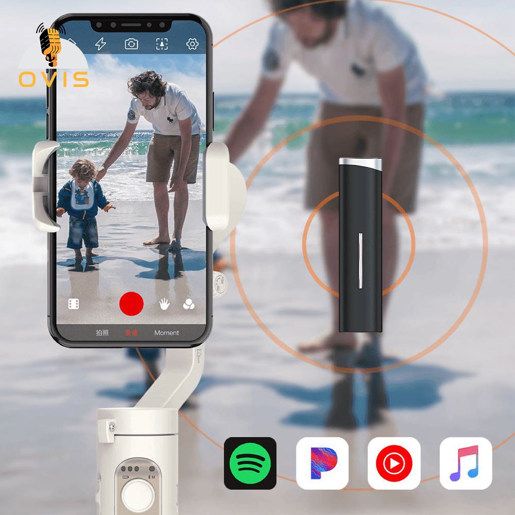 Hohem ISteady X Vlogger Kit - Gimbal Chống Rung Tích Hợp Micro Không Dây Cho Smartphone