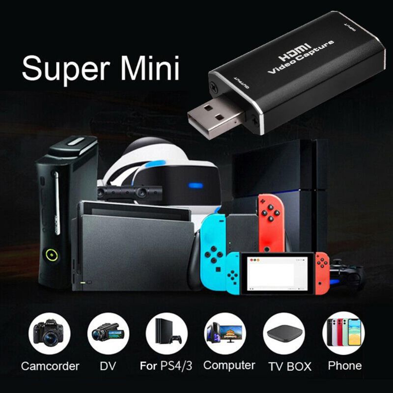 Thẻ Ghi Hình Video USB2 0 Mini Di Động Tiện Dụng Cho Máy Ảnh