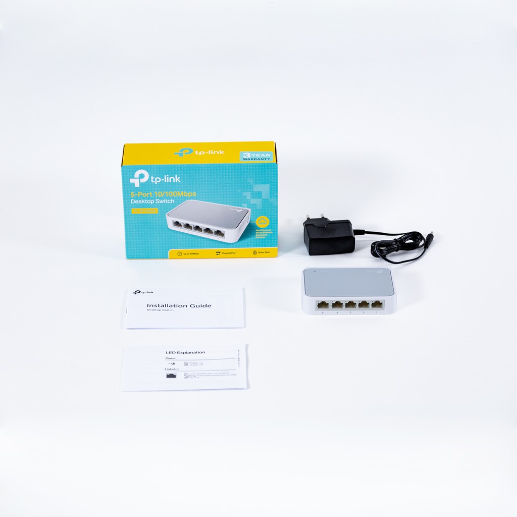 Bộ Chia Tín Hiệu TP-Link TL-SF1005D 5 cổng  Switch 5 ports  10/100Mbps