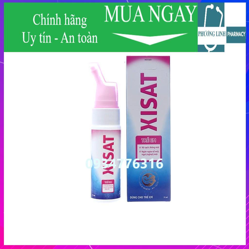 ✅ Nước Biển Sâu Làm Sạch Thông Mũi Trẻ Em Xisat (15ml,75ml)