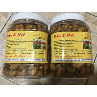 HẠT ĐIỀU RANG TỎI ỚT - 500g