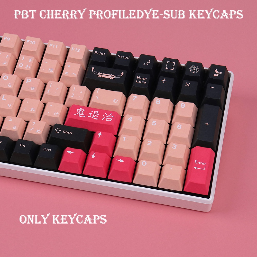 Bàn Phím Cơ Cherry Profile GMK Demongirl 130 Phím Dành Cho Cherry MX