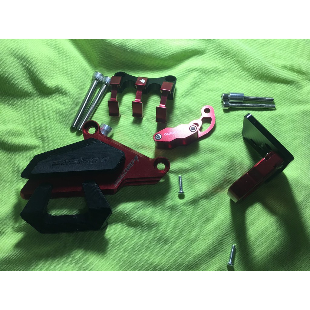 COMBO BỘ BIKER CNC CAO CẤP CHO SH 2017-2019  ( 4 chi tiết liệt kê bên dưới)