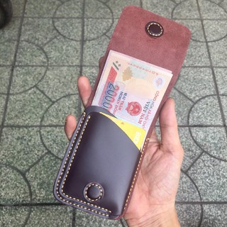 [BẢO HÀNH 12 THÁNG] Ví Sen 3 Basic 100% Da Bò Thật Đủ Màu