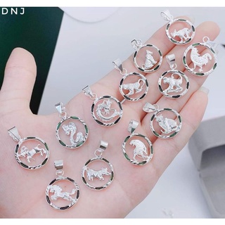 mặt dây chuyền con giáp bạc ta trẻ em