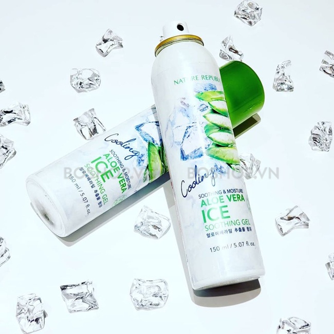 [Hàng Chính Hãng] Xịt Khoáng Lạnh Lô Hội Nature Republic Aloe Vera Ice Soothing Gel 150ml Hàn Quốc | BigBuy360 - bigbuy360.vn