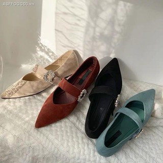 Giày Búp Bê Nữ Mũi Nhọn Thời Trang Hàn 20