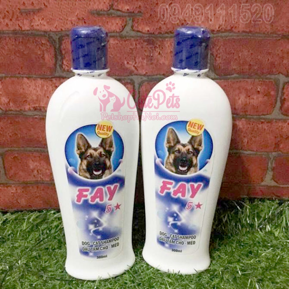 Sữa tắm Fay 5 Sao 300ml - Dành cho chó mèo - CutePets