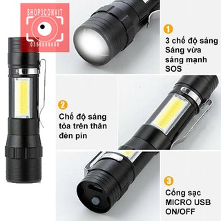 Đèn Pin Siêu Sáng MINI 2019
