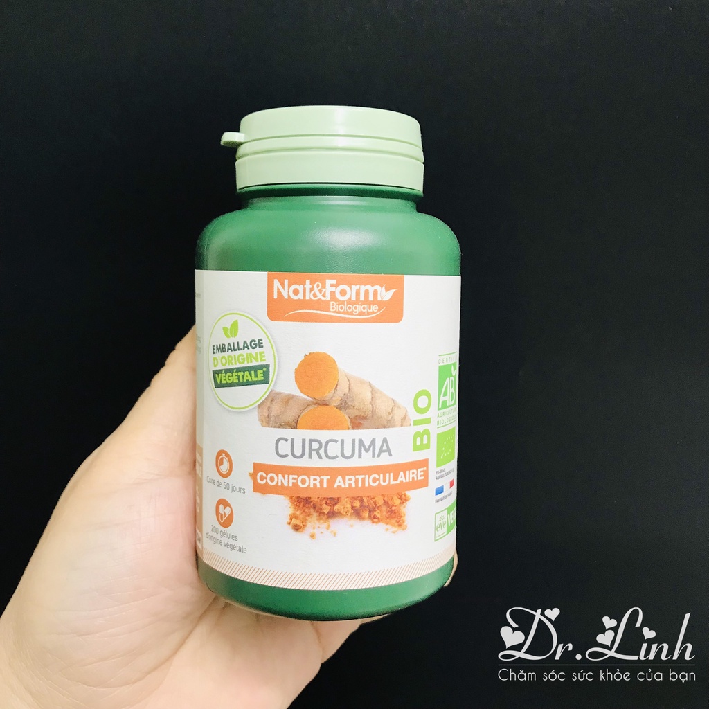 Curcuma bio Nat&Form Pháp