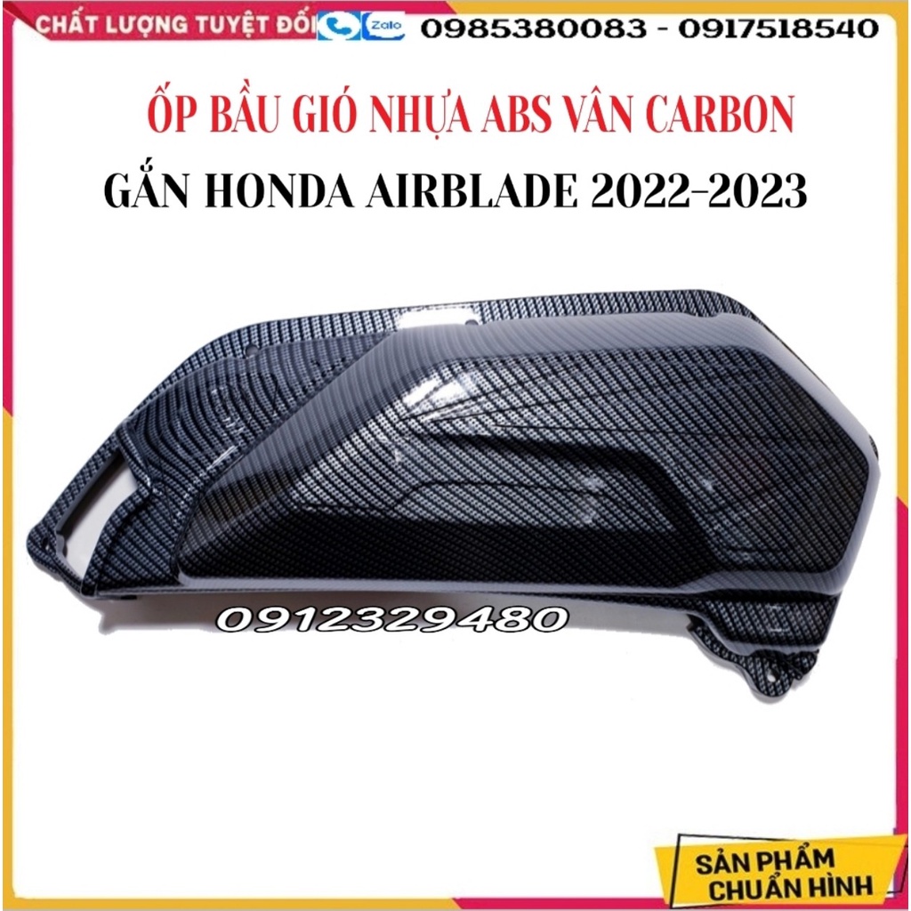 [AB 2022-2023] Combo 5 Món Ốp Carbon Honda AirBlade 2022-2023, AirBlade 160cc, AirBlade 125cc (Hàng Chính Hãng Artistar)