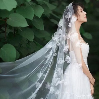 Mạng che mặt cô dâu phong cách mori đơn giản cổ điển tinh tế dễ phối đồ