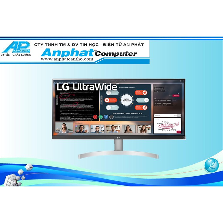 Màn hình máy tính LG UltraWide™ 29'' IPS 75Hz HDR 29WN600-W - Hàng chính hãng - Bảo hành 24 tháng