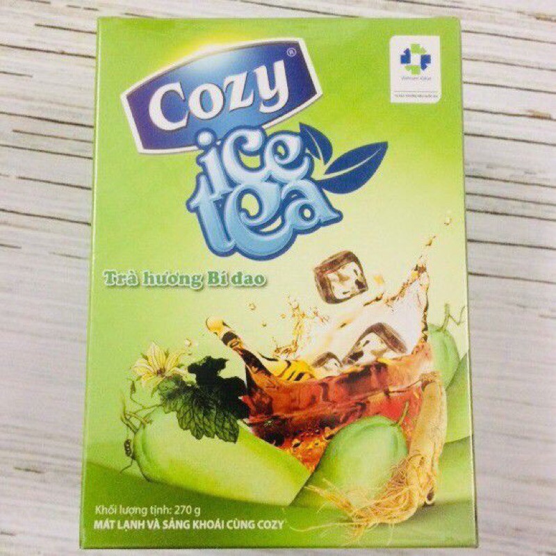 (Đủ Vị) Trà Cozy Ice Tea Hoà Tan Hộp 18 Gói