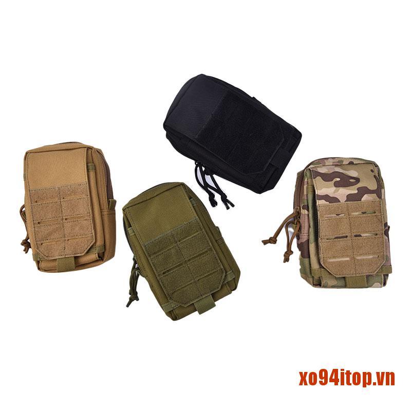XOTOP Military Waist Bag Outdoor Men EDC Tool Bag Vest Pack Purse Mobile Phone