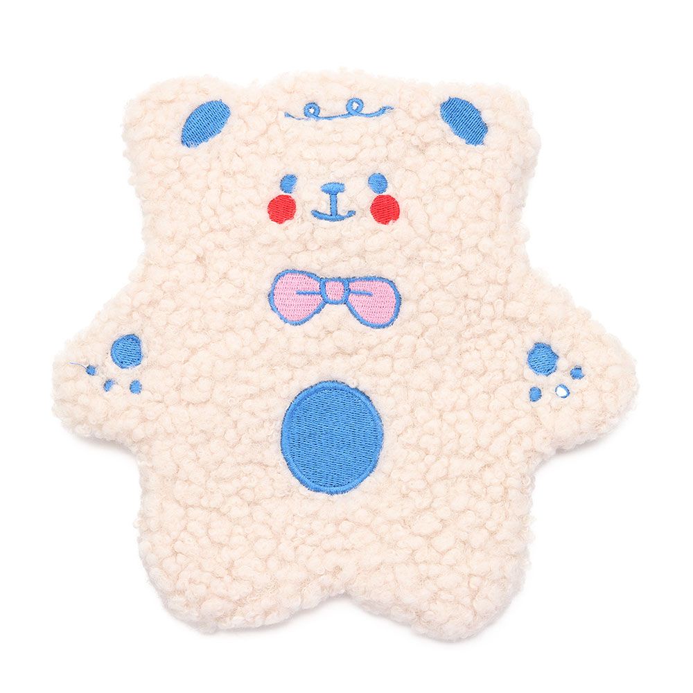 Túi Chườm Nóng Vải Lông Cashmere Dày Dặn Hình Gấu Teddy Dễ Thương Dành Cho Bé