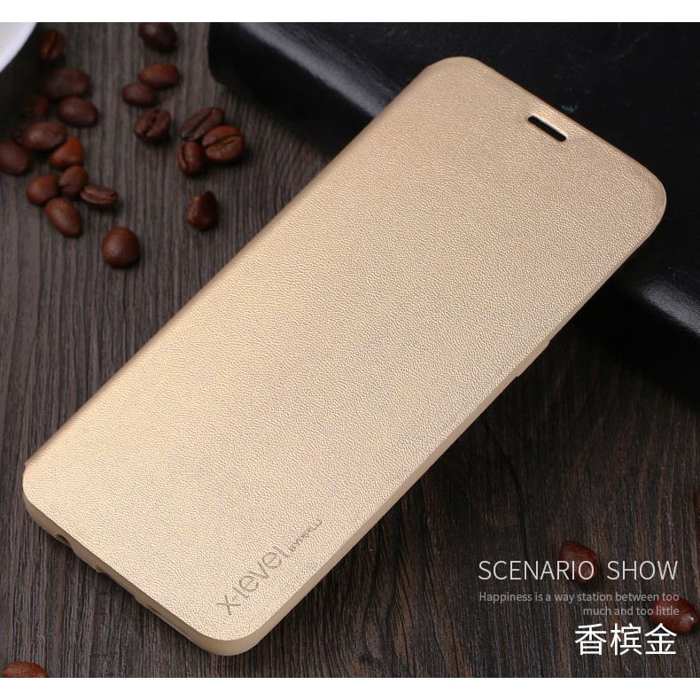 Bao da Samsung Galaxy A6 2018- A6 plus 2018 chính hãng FIBCOLOR X-Level PIPILU HongKong | BigBuy360 - bigbuy360.vn