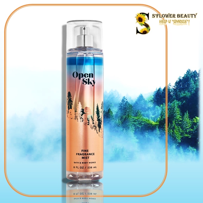 OPEN SKY | Bộ Sản Phẩm Gel Tắm -  Dưỡng Thể - Xịt Thơm Nước Hoa Toàn Thân Bath &amp; Body Works Body Care