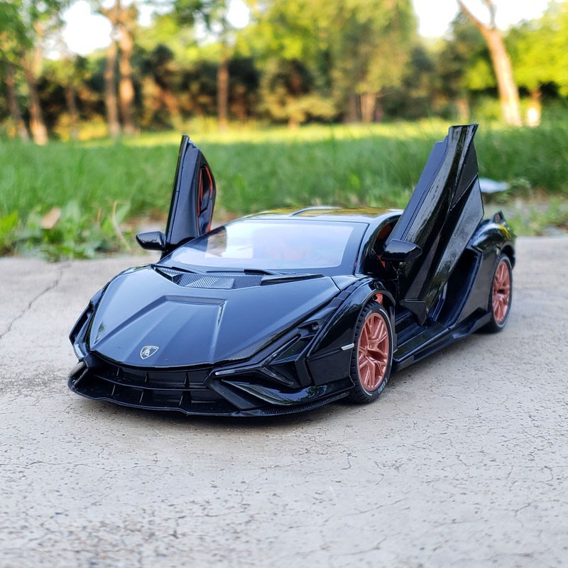 Mồ hình xe Lamborghini Sian FKP 37 tỉ lệ 1:24 CHEZHI