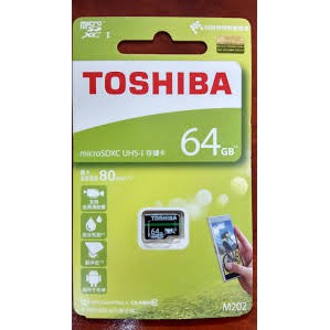 THẺ NHỚ TOSHIBA 64G CLASS 10 - Chính hãng