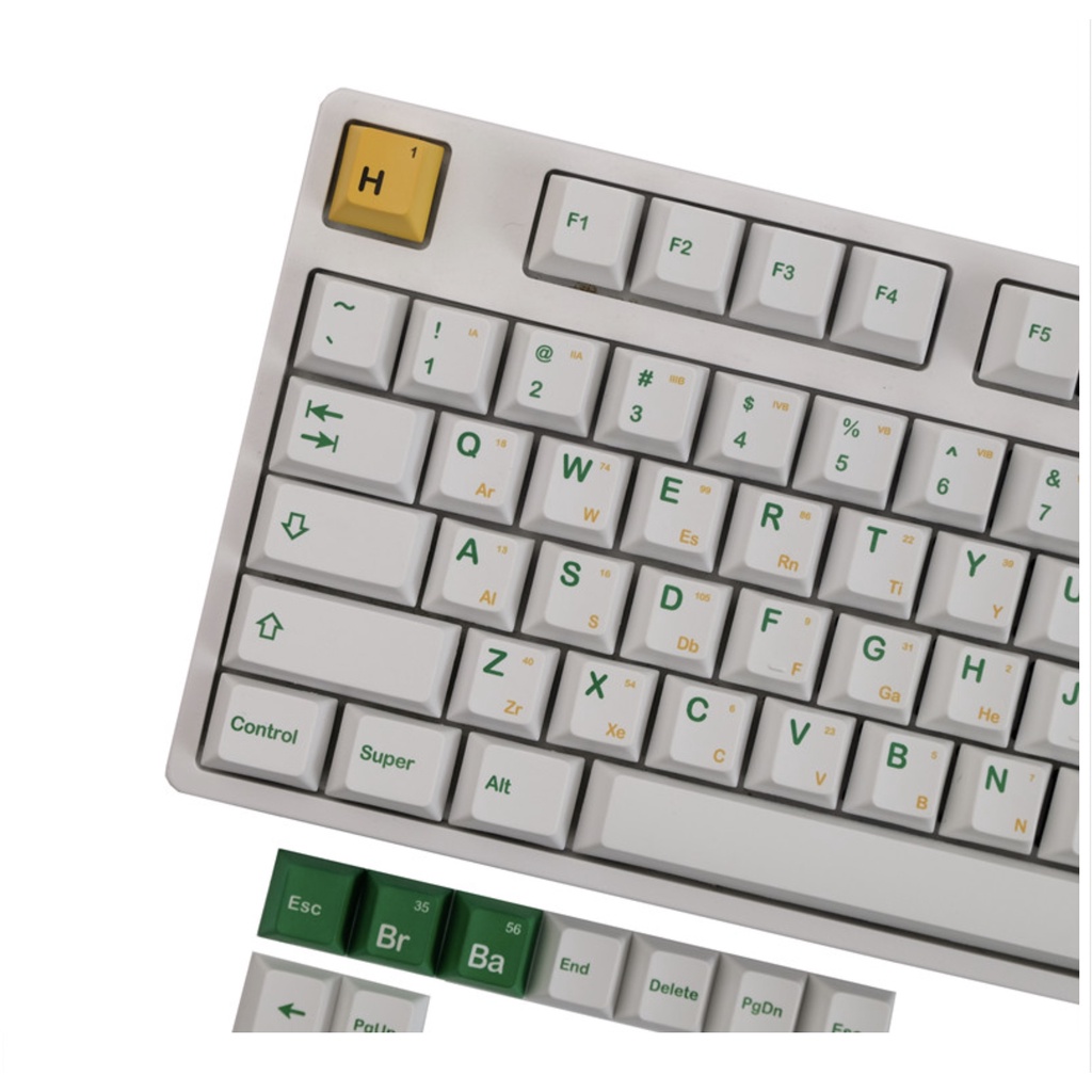Nút Nhựa Bàn phím Heisenberg nhựa PBT In DYESUB 146 NÚT