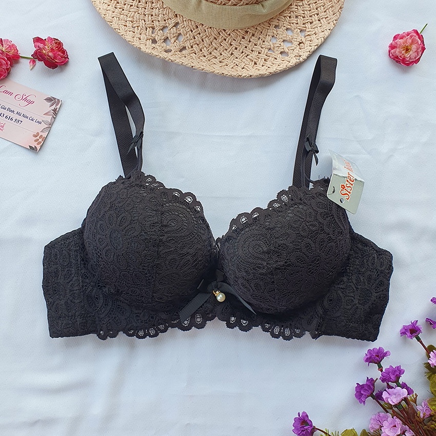 [X2] Áo Lót Ren Cao Cấp - Chất Ren Mềm - Không Gọng - Mút Mỏng