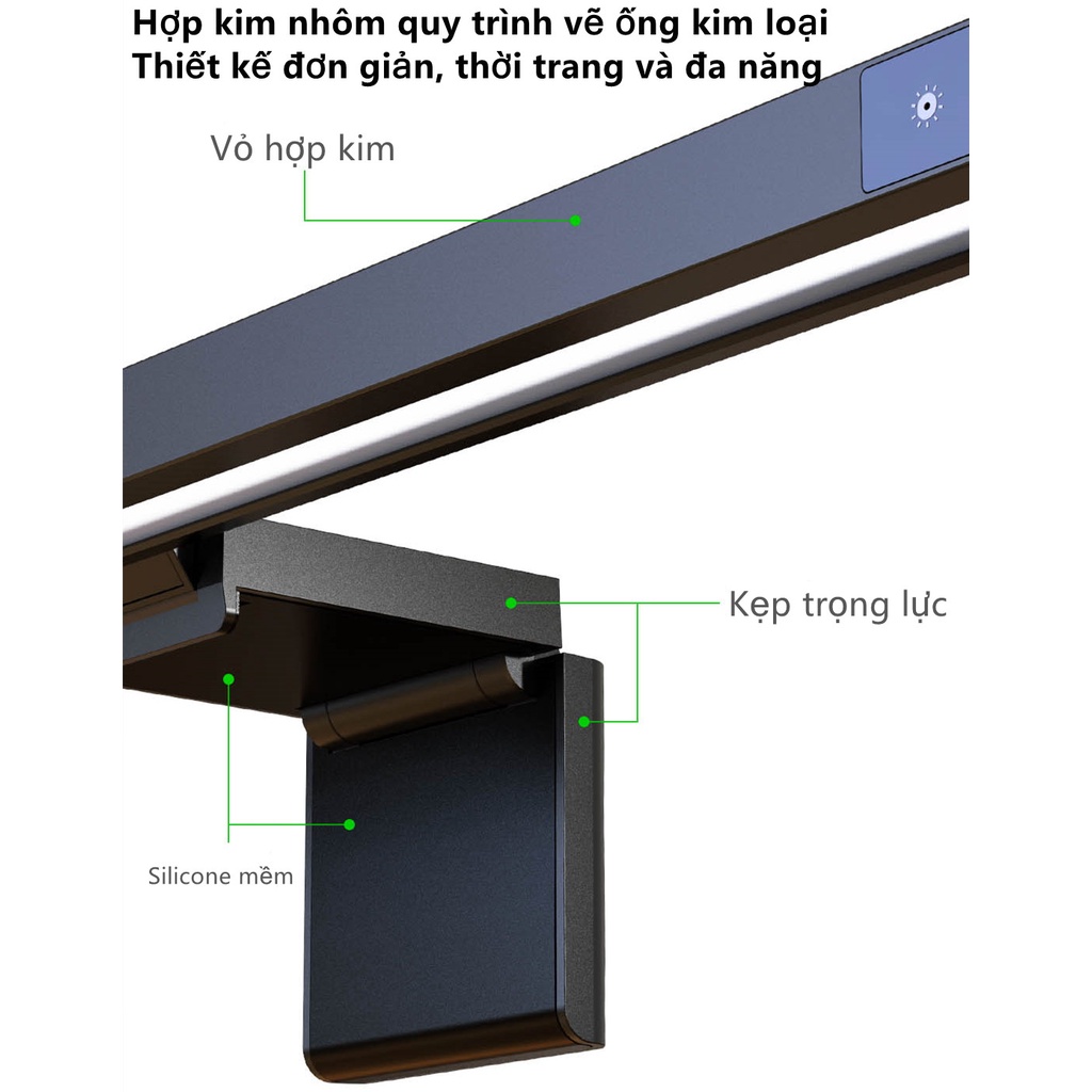Đèn Treo Màn Hình Thông Xiaomi Minh Màn Hình Phiên Bản Giới Trẻ Đèn/Đèn Màn Hình Với Điều Chỉnh Vô Cấp Thiết | BigBuy360 - bigbuy360.vn