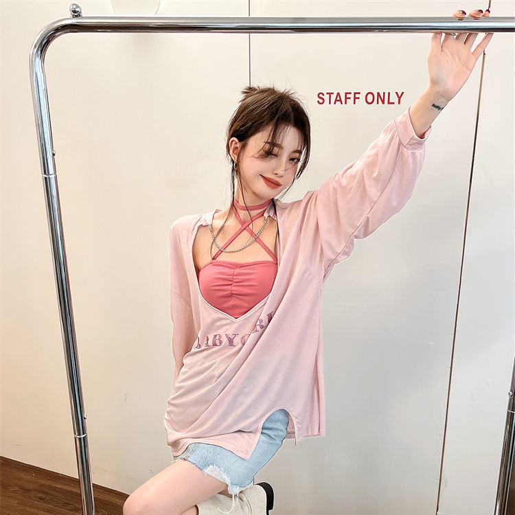Áo Thun Chống Nắng Dáng Rộng Thiết Kế Mỏng Thời Trang Mùa Hè Mới Dành Cho Nữ
