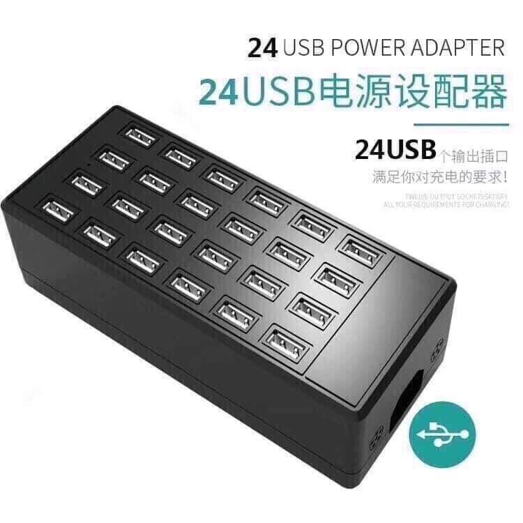 [Hàng Loại 1] Ổ Cắm USB XLD - 838 (24 cổng USB) - Bảo Hành 12 tháng