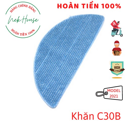 Phụ kiện khăn | chổi | tấm lọc Liectroux C30B - 100 % chính hãng - phụ kiện cho robot hút bụi - lau nhà