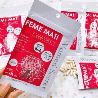 Viên uống men phụ khoa feme mati 30 viên nhật bản