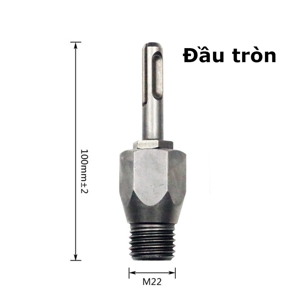 Bộ đầu chuyển đổi máy khoan bê tông đầu gài sang khoan rút lõi