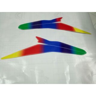 Tem logo -- tem xi nhan Vario 2017 xanh lá -- xanh dương -- đỏ - vàng