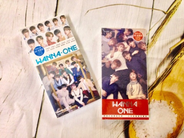 Postcard WANNA ONE , postcard Kpop ( gồm 30 postcad, 30 lomo card và 120 hình dán)