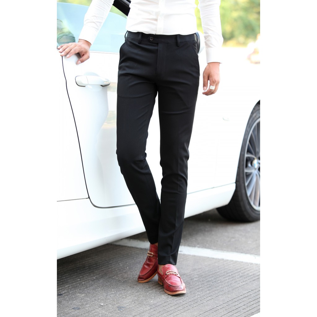 Quần Tây Âu cao cấp QTN2 ( Đen )