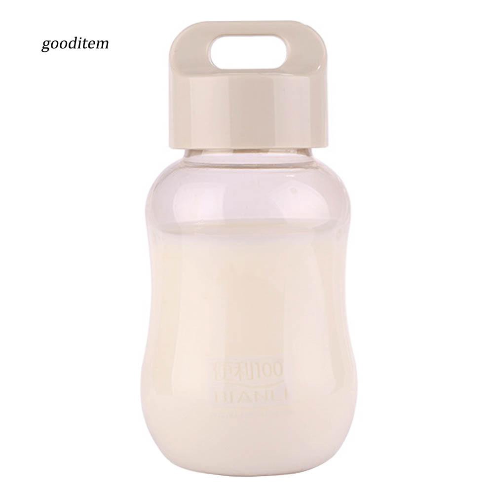 Bình nước nhựa mini 180ml cho bé đi học kiểu dáng dễ thương